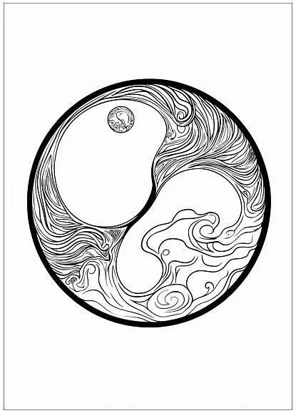 Free Printable yin_yang_coloring_pages_5