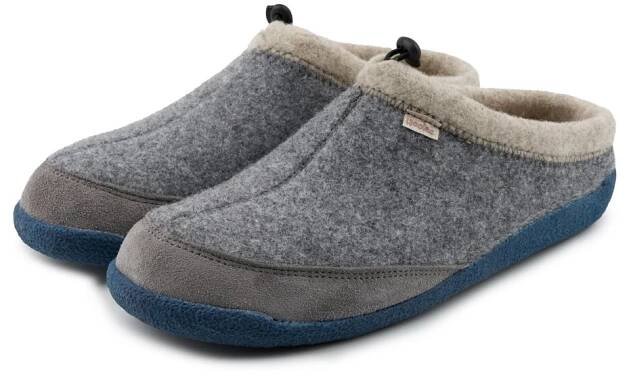 Pánské barefoot filcové pantofle Yuri šedá