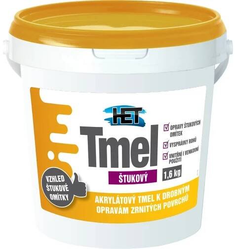 HET ŠTUKOVÝ TMEL 1,6 KG