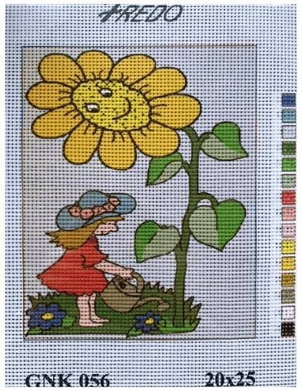 Vyšívací sada 20x25 cm, vzor GNK-056 | Niťárna Česká Třebová