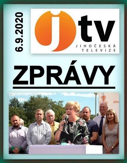 JIHOČESKÁ TELEVIZE: Zprávy – 6. záříZa krásnější Vimperk