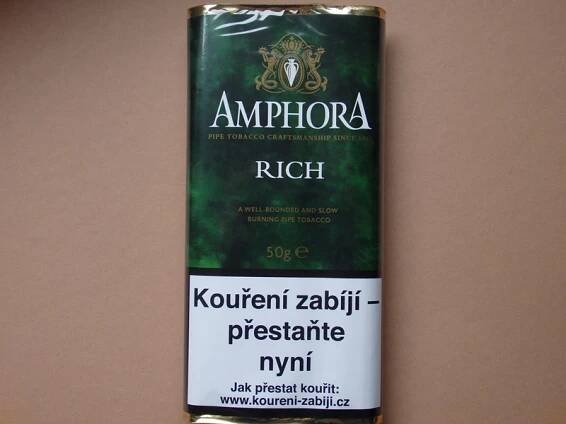 dýmkový tabák Amphora Rich 50g