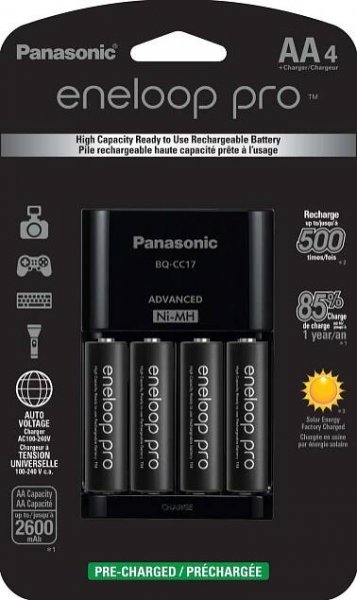 eneloop PRO High Capacity 4 position charger