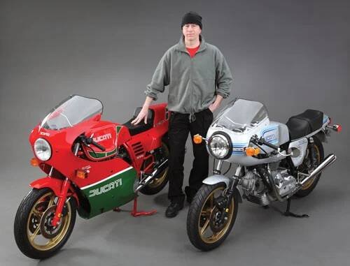 The Hailwood had zero miles when Gary Henitz bought it, and it still has zero miles.