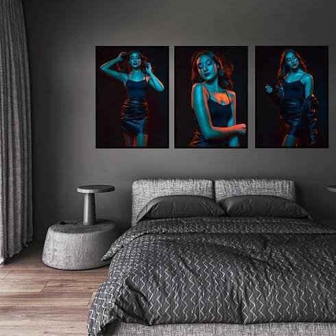 Wall Art Bedroom Dark