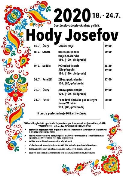 Tradiční krojované hody Josefov 2020 | Josefov