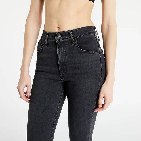 Kalhoty Levi's® Mile High Super Skinny Black Haze