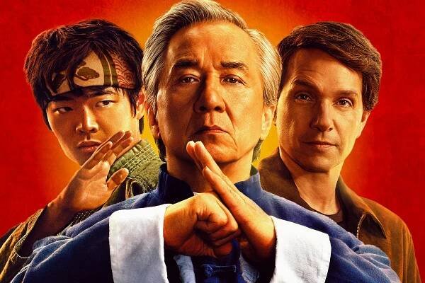 Jackie Chan, Ralph Macchio and Ben Wang on Karate Kid Legends: ‘Jump off a building? I need a stunt double now’