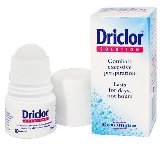 Driclor 20ml proti pocení