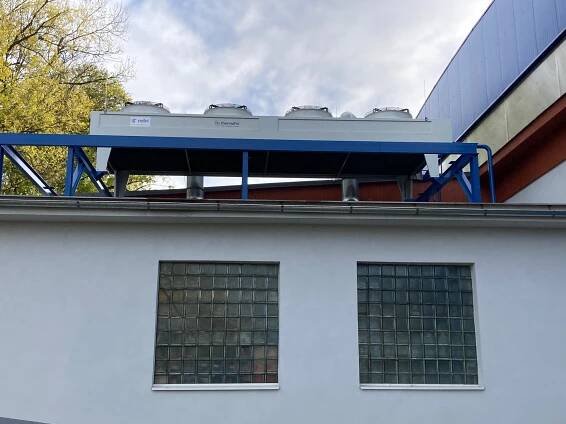 Zimní stadion má nové a bezpečnější chladící zařízení - Město Frýdlant - oficiální stránky