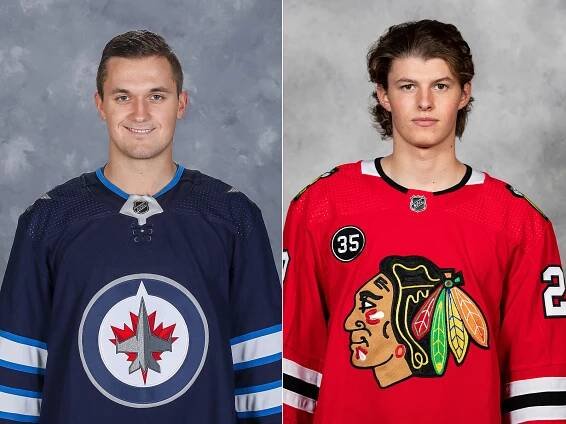 Kristian Reichel (vlevo) a Lukas Reichel