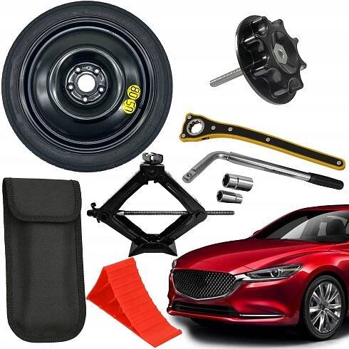 Dojezdové kolo pro MAZDA 6 III GJ (2012-současnost) 125/70R17 NOVÉ + SADA
