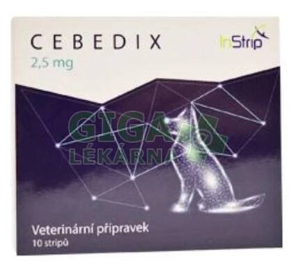 Cebedix 2,5mg 10ks - GigaLékárna.cz