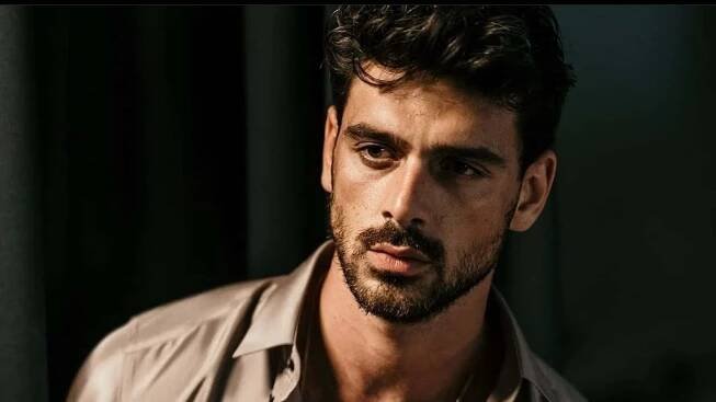 Actor and Model Michele Morrone Showcasing His Chiseled Features
