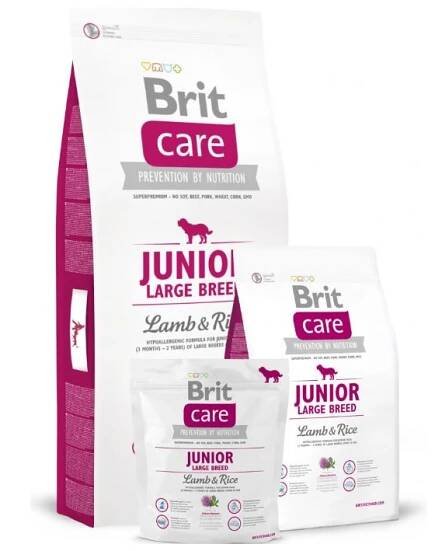 Brit Care Junior Large Breed Lamb/Rice