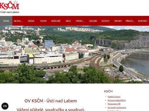 ksčm, ústí nad labem