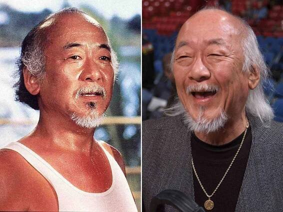 Noriyuki Pat Morita in The Karate Kid