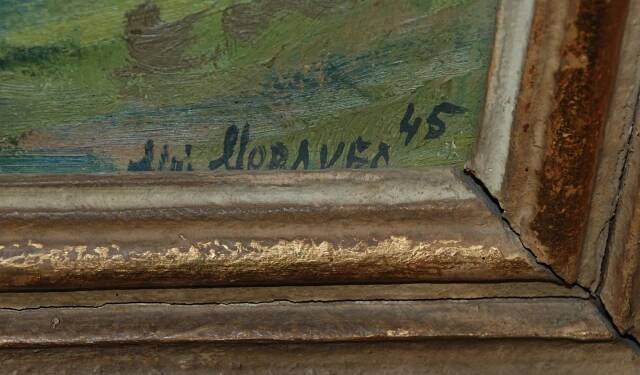 Aukce obrazů | Motiv U Štěkně | Moravec Alois | Galerie Národní 25 s.r.o.