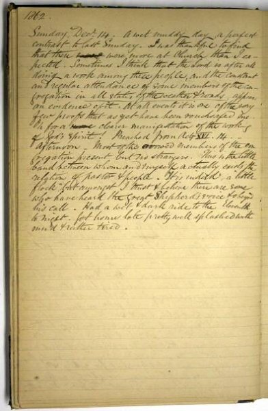 Diary of Thomas Hughes