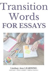 Improve Your Transition Words In An Essay Skills