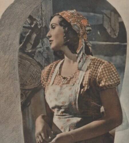Jana Romanová ve filmu Nebe a dudy (1941)