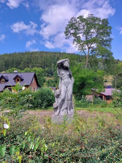 Fotografie - Socha Socha, Lipová-lázně - Horní Lipová, Česko - 18.08.2023