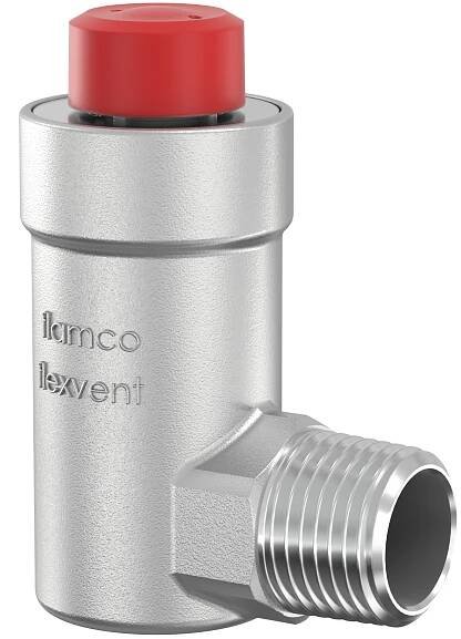FLAMCO Flexvent H automatický odvzdušňovací ventil rohový poniklovaný 1/2" 27710