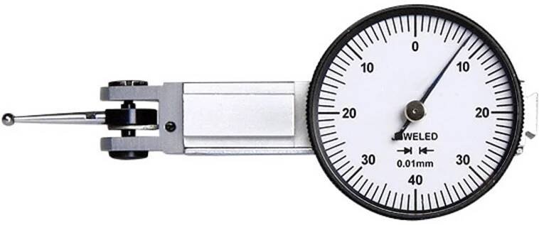 Basetech 1599704 pákový úchylkoměr Kalibrováno dle (ISO) Odečet: 0.01 mm
