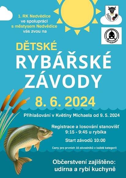 Dětské rybářské závody 2024 - Žďárské Vrchy.cz