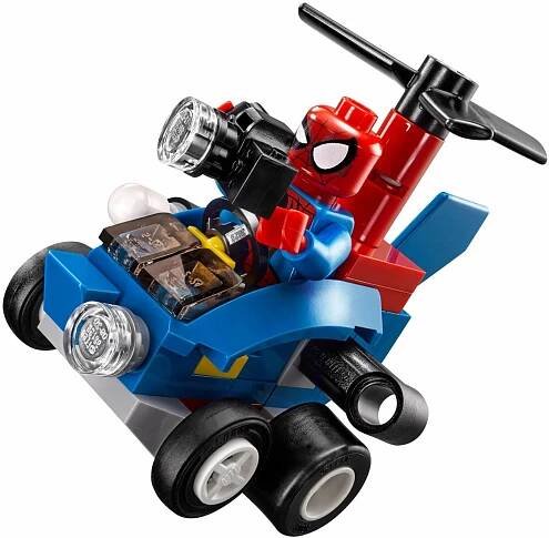 LEGO Super Heroes 76064 Mighty Micros: Spiderman vs. Green Goblin - Poškozený obal