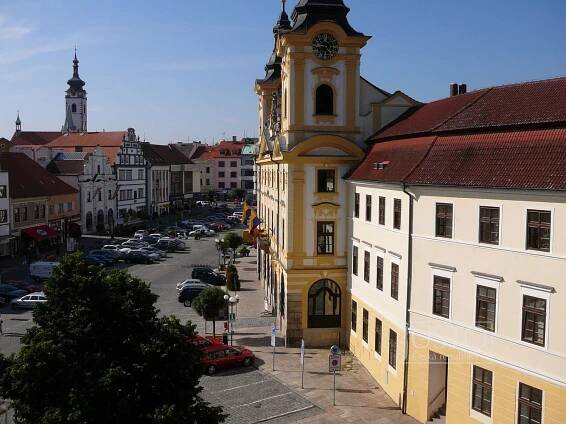Pronájem Byt 2+kk, Velké náměstí, Písek - Vnitřní Město