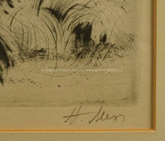 Alex Adolf Jelínek / Vojenská jízda - detail aukce « Aukce « Aukční Galerie Platýz