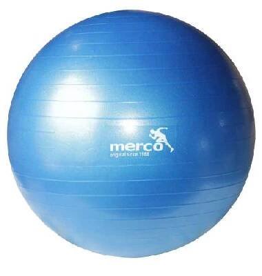 Merco original since 1988 Gymball Anti-Burst gymnastický míč Merco 55cm modrý Cena za odběr více kusů: 1-5ks