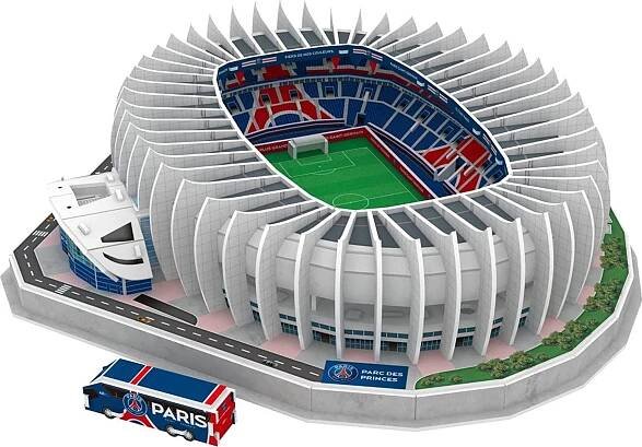 3D PUZZLE STADIUM 3D puzzle Stadion Parc Des Princes Paris Saint-Germain 111 dílků
