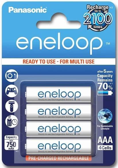 Panasonic Eneloop AAA 4ks 4MCCE/4BE