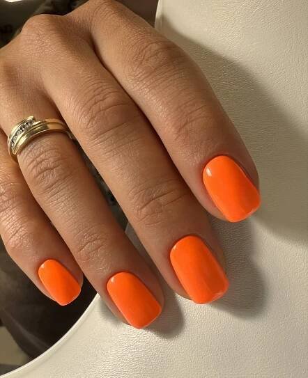 25 Orange Fall Nails Ideas 2025 to Try This Autumn - divagaze.com