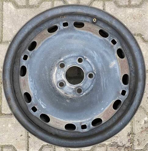 Plechový disk KFZ 8000 6Jx15 5x100x57 ET43 - Pneucentrum Bílina