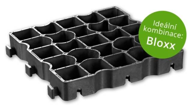 Ecoraster E50 – zatravňovací dlažba