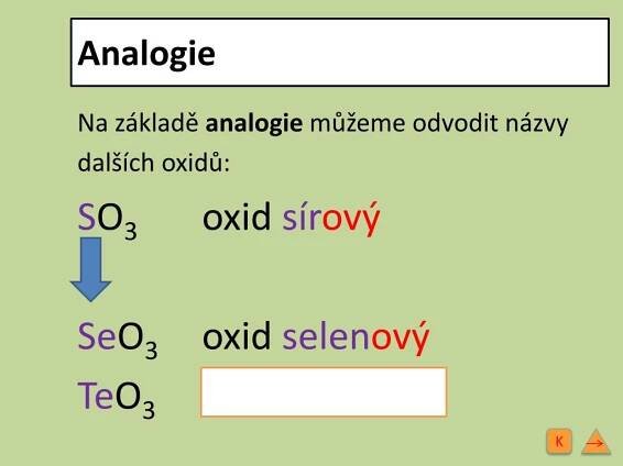 PPT - NÁZVOSLOVÍ OXIDŮ PowerPoint Presentation, free download - ID:1951904