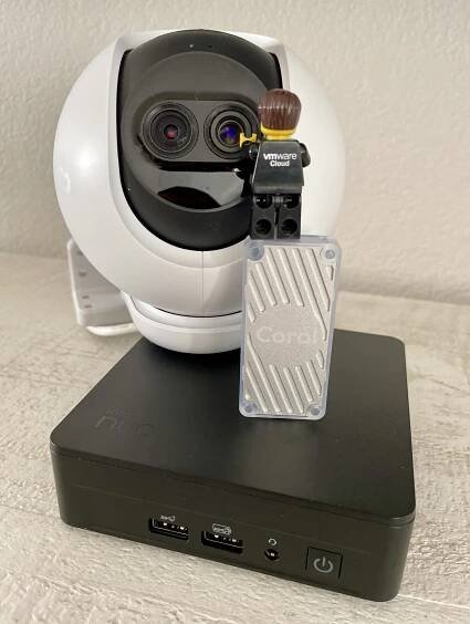 Frigate NVR with Coral TPU & iGPU passthrough using ESXi on Intel NUC