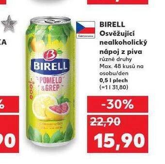 Kaufland Pivo birell nealko nabídka