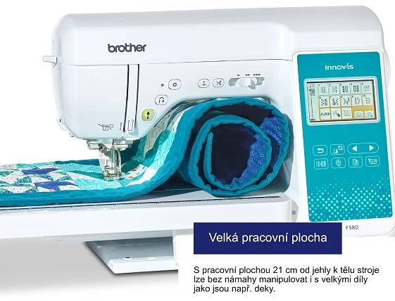 Šicí a vyšívací stroj Brother Innov-is F580