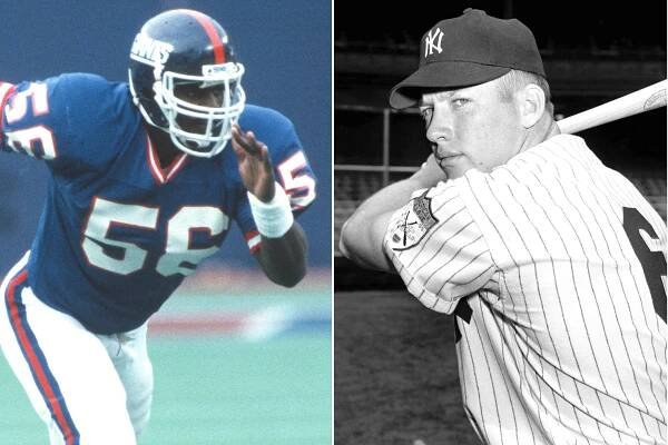 Lawrence Taylor and Mickey Mantle were the "faces" of New York sports in their respective decades.