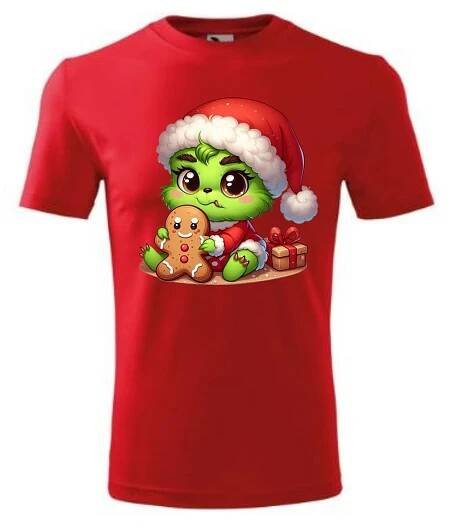 Vánoční tričko baby Grinch - Obrázek 4