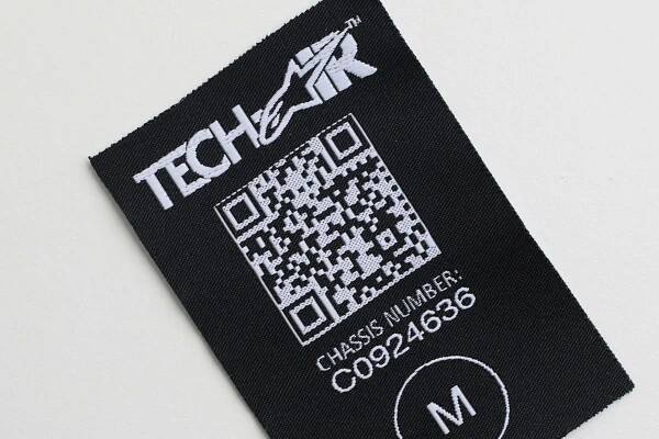 Woven Bar Code, QR Code & Sequential Numbering Labels - Image 3