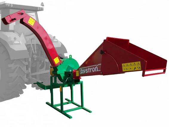 Štěpkovač Bystroň Pirana za traktor | PROFISTROJE.CZ