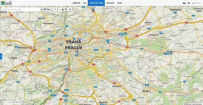 Locus Map Zdroj: Locus