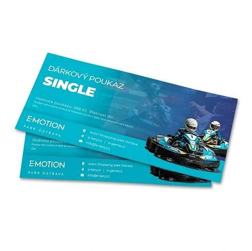 Dárkový poukaz E-Motion Single