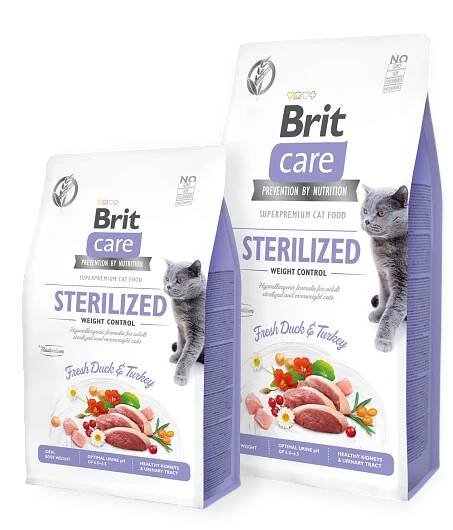 Brit Care Cat GF Sterilized Weight Control 2kg