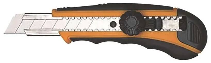 Pracovní nůž s otočným zámkem,ergonomická rukojeť 18mm GD